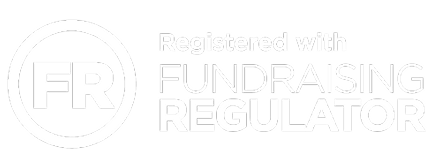 Registered with Fundraising regulator logo